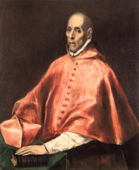 El Greco Portrait of Cardinal Tavera china oil painting image